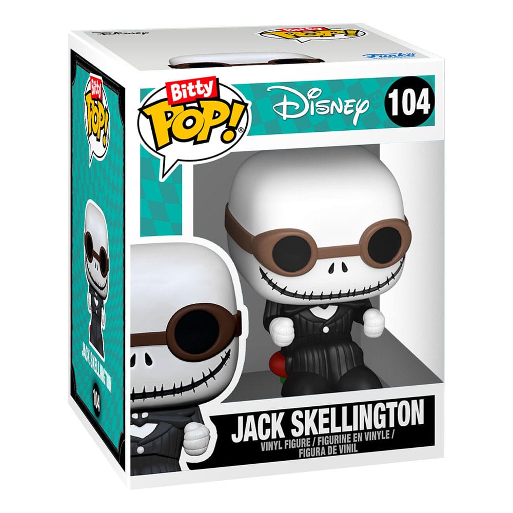 Nightmare before Christmas POP! Rides Vinyl Figur Jack Skellington w/Snowmobile 2,5 cm