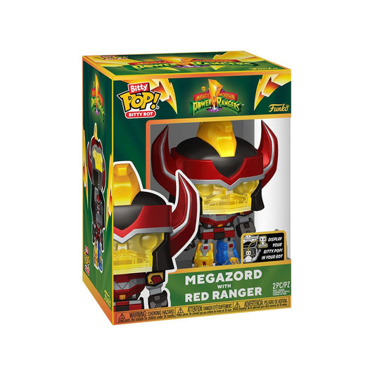 Mighty Morphin Power Rangers Bitty POP! Bots Figuren 4er-Pack Megazord with Red Ranger 2,5 cm