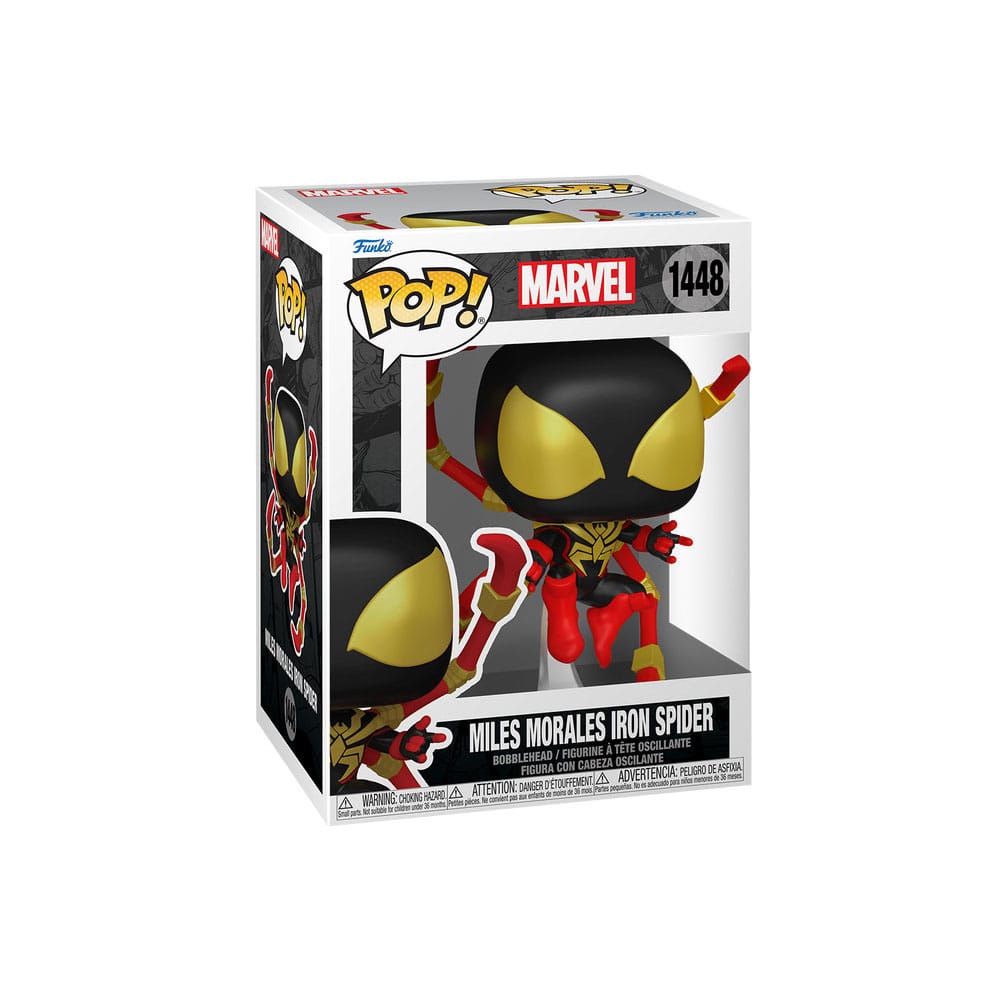 Spider-Man Comics POP! TV Vinyl Figuren Miles IS w/CH 9 cm Sortiment (6)