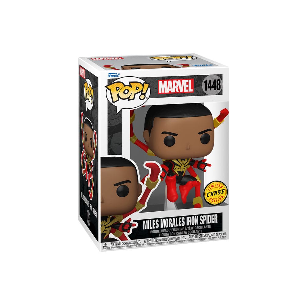 Spider-Man Comics POP! TV Vinyl Figuren Miles IS w/CH 9 cm Sortiment (6)
