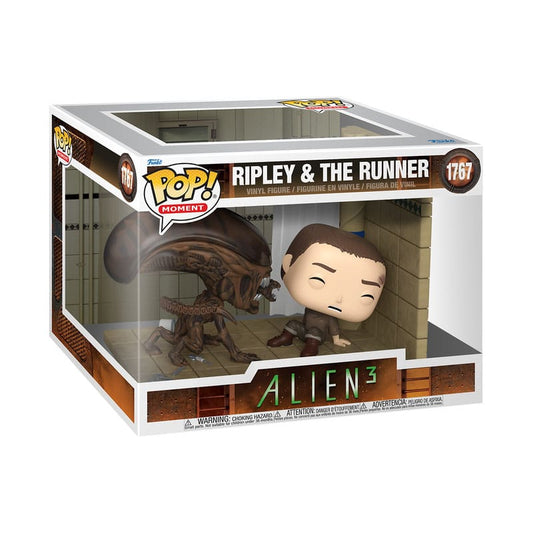Alien 3 POP Moments Vinyl Figuren Ripley & Xeno 9 cm