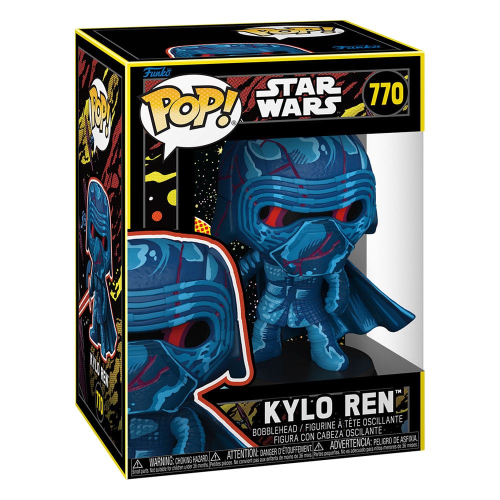 Star Wars POP! Movie Vinyl Figur Kylo Ren(Retro) 9 cm