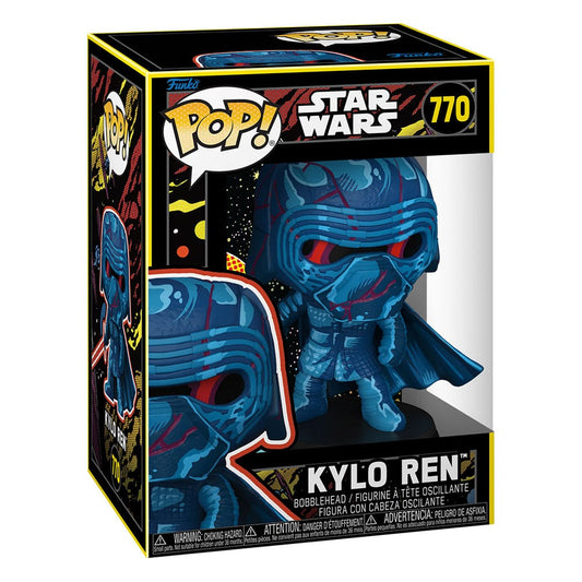 Star Wars  POP! Movie Vinyl Figur Kylo Ren(Retro) 9 cm