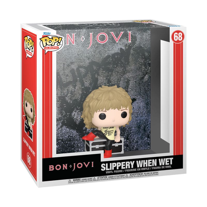 Bon Jovi POP! Albums Vinyl Figur Slippery When Wet 9 cm