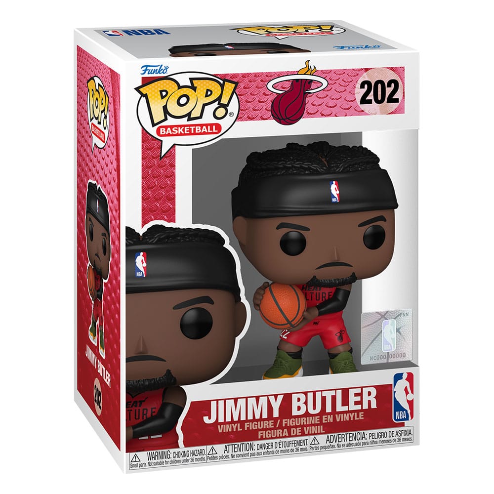 NBA Legends POP! Sports Vinyl Figur Heat- Jimmy Butler(CE 24) 9 cm