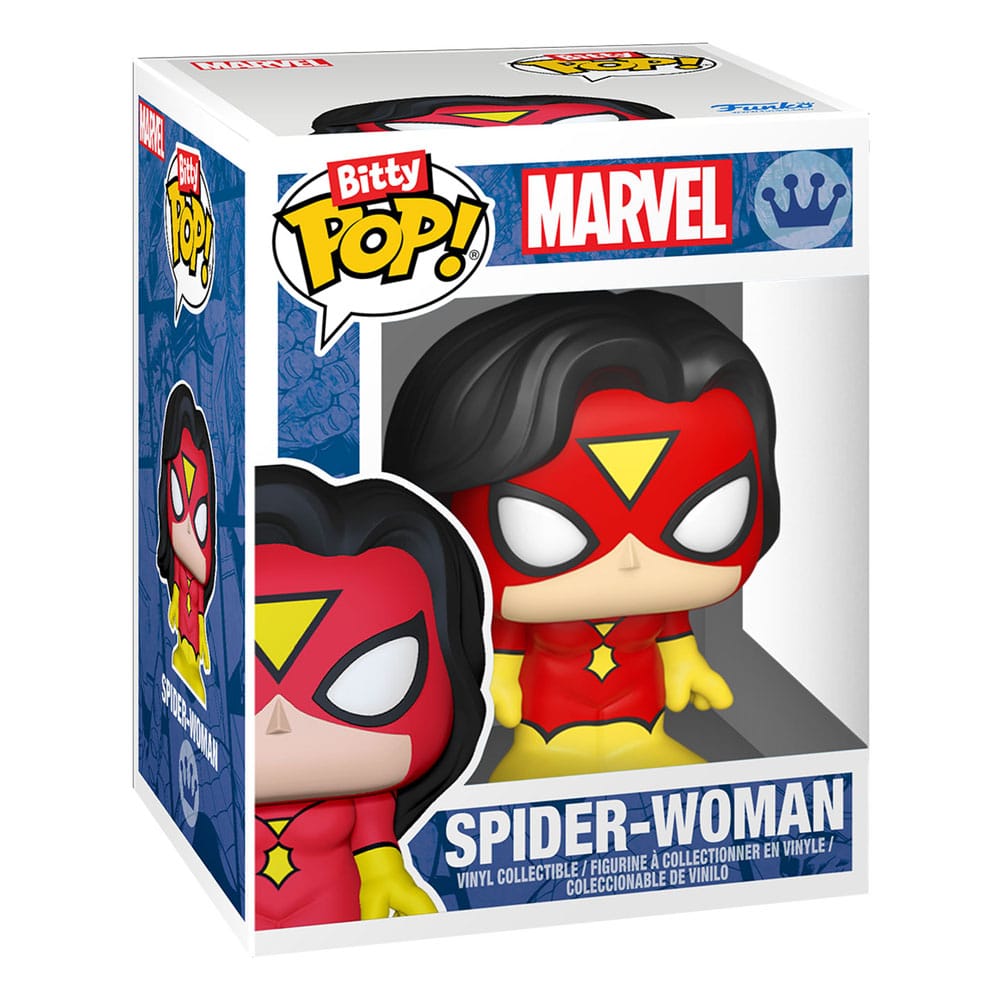 Marvel Bitty POP! Display mit 2 Vinyl Figuren Spider-Man Web