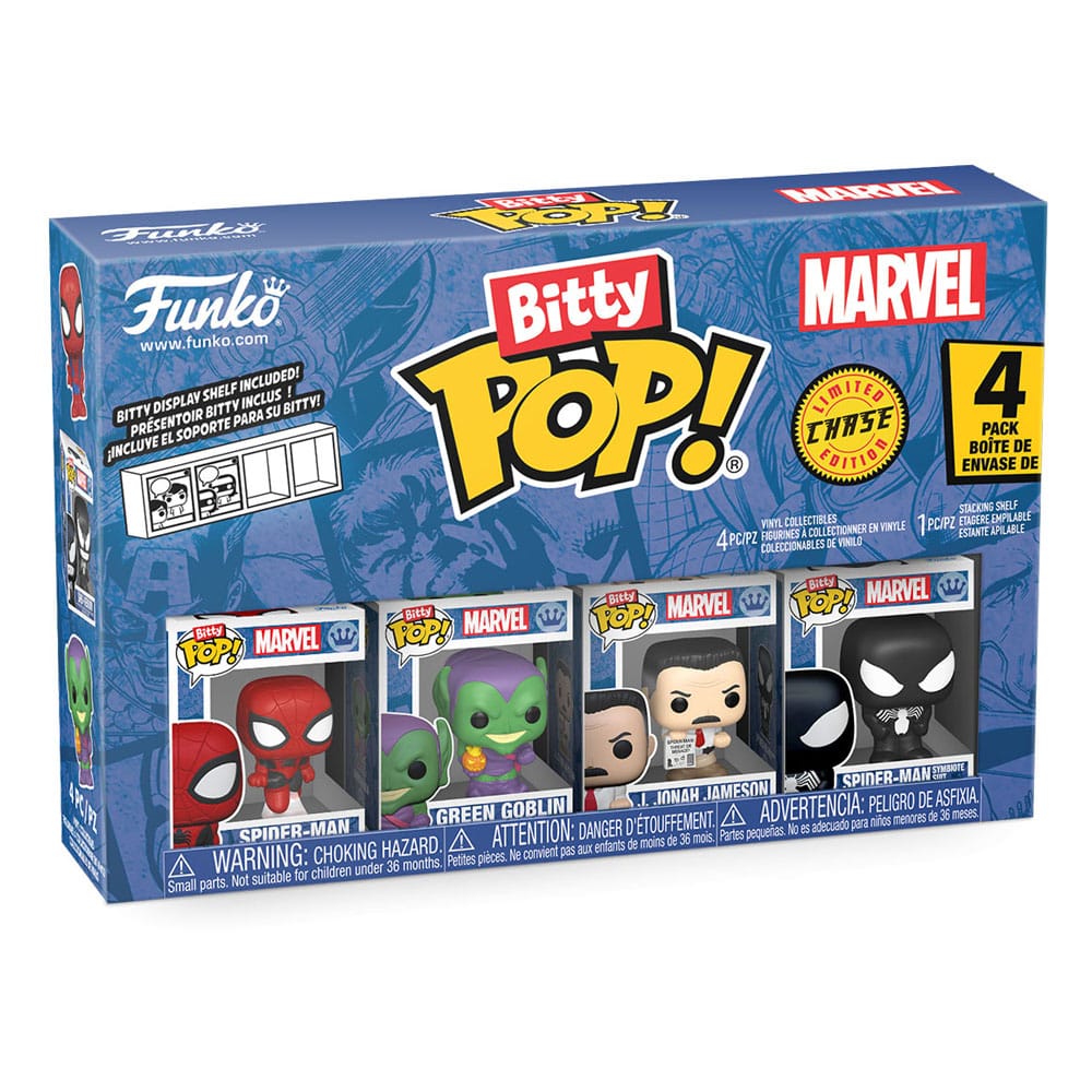 Spider-Man Bitty POP! Vinyl Figuren 4er-Pack Series 1 2 cm