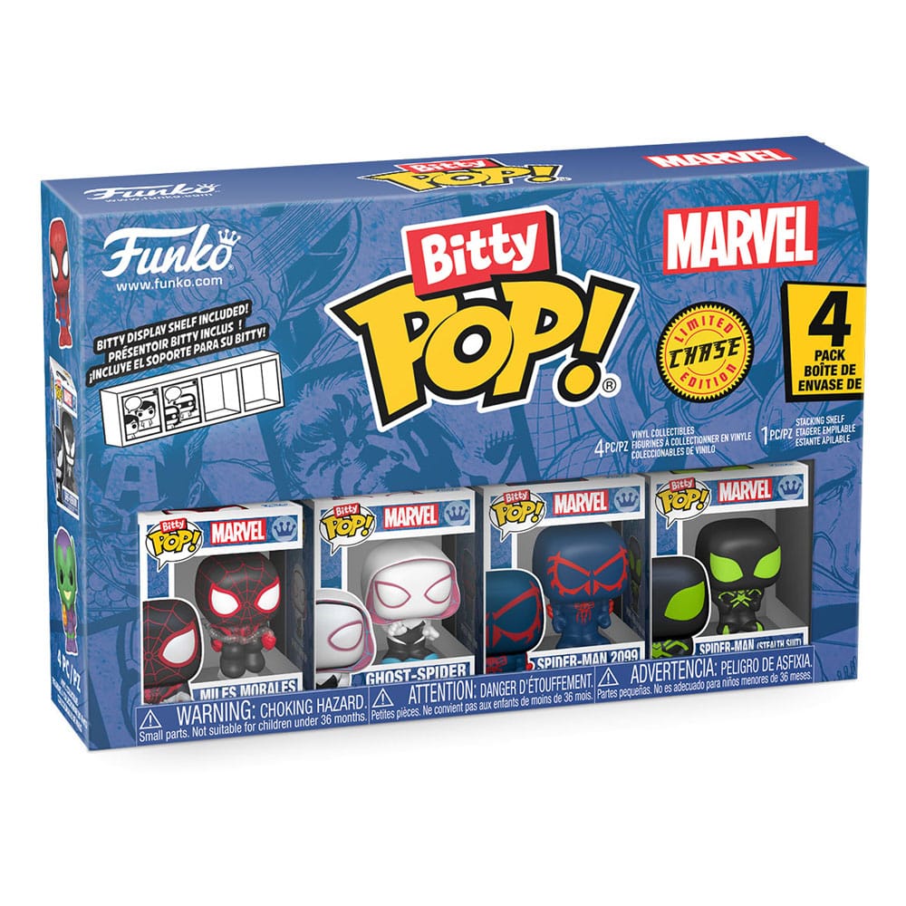 Spider-Man Bitty POP! Vinyl Figuren 4er-Pack Series 2 2 cm