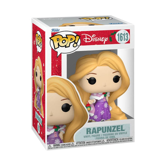 Disney Princess POP! Vinyl Figur Holiday Rapunzel 9 cm