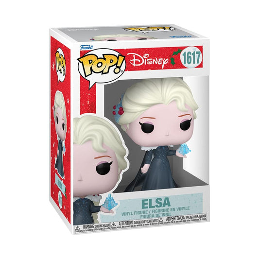 Disney Princess POP! Vinyl Figur Holiday Elsa 9 cm