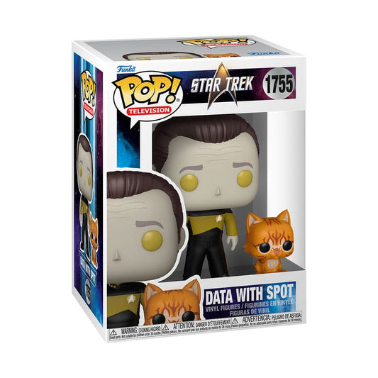 Star Trek POP!&Buddy TV Vinyl Figur STNXTGen- Data w/spot 9 cm