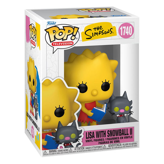 Simpsons POP&Buddy TV Vinyl Figur Lisa & SB 9 cm