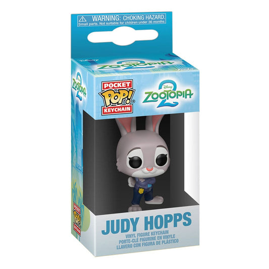 Zoomania 2 Pocket POP! Vinyl Schlüsselanhänger 4 cm Judy Hopps Display (12)
