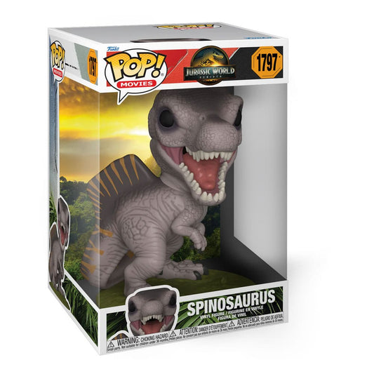 Jurassic World: Die Wiedergeburt Super Sized Jumbo POP! Vinyl Figur Spinosaurus 25 cm