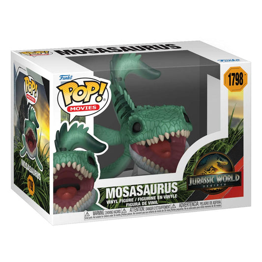 Jurassic World: Die Wiedergeburt POP! Movies Vinyl Figur Mosasaurus 9 cm