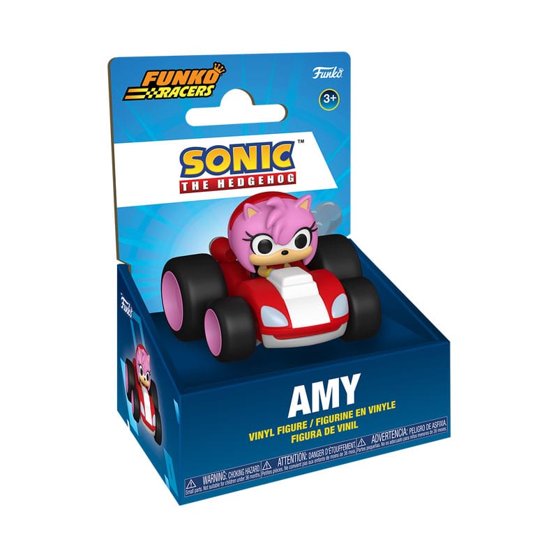 Sonic The Hedgehog Super Racers Diecast Figur Amy Rose 5 cm