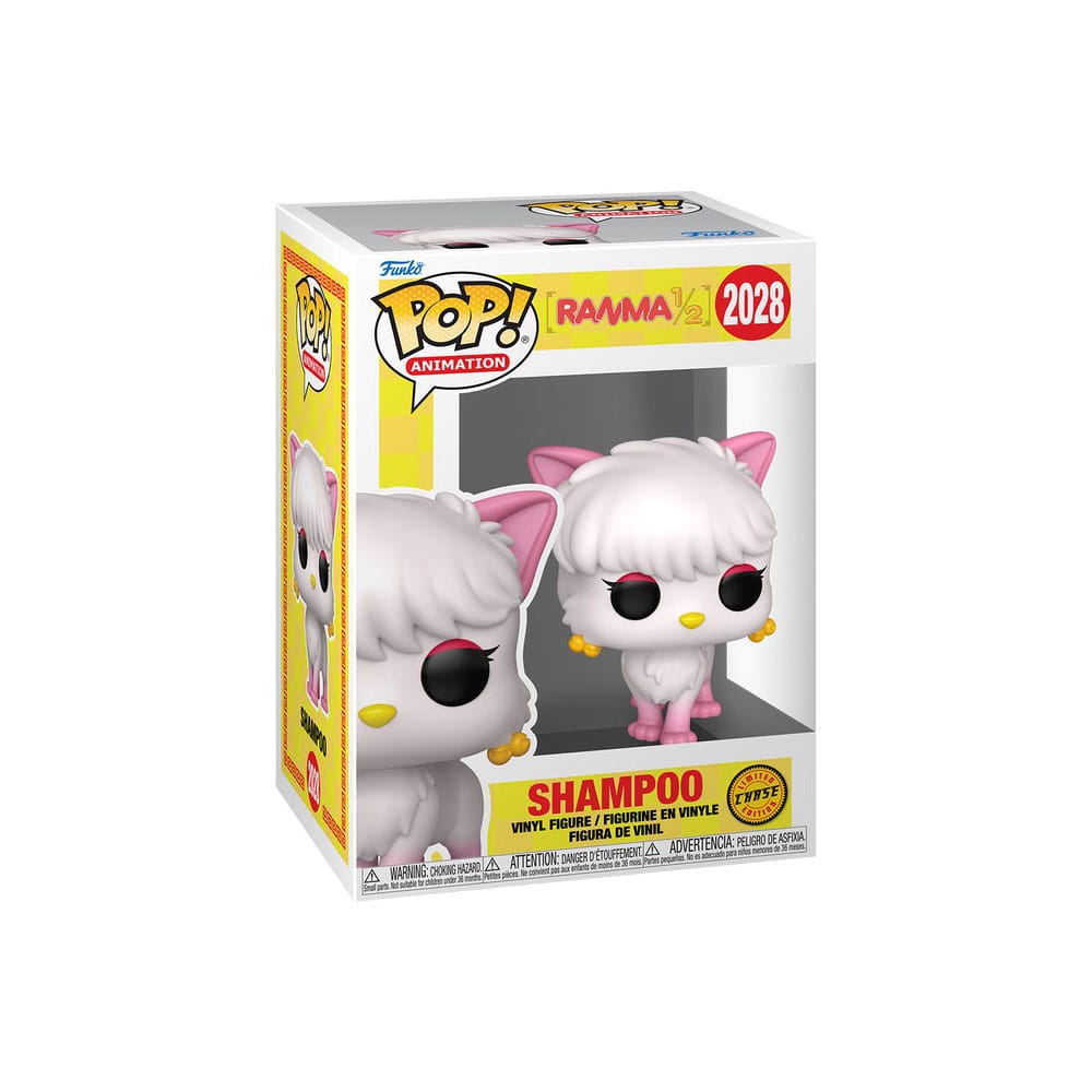 Ranma 1/2 POP! Animation Vinyl Figur Shampoo w/CH 9 cm Sortiment (6)
