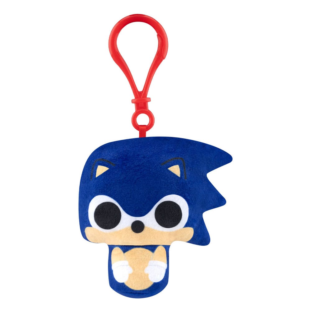 Sonic The Hedgehog Plüsch Schlüsselanhänger 5 cm PDQ Blind Sortiment (12)