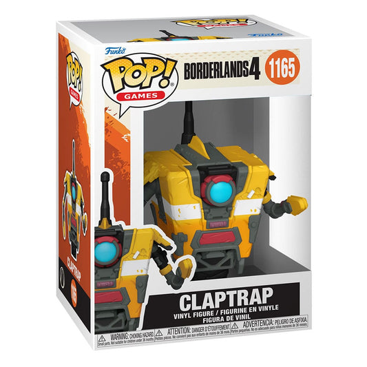 Borderlands 4 POP! Games Vinyl Figur Claptrap 9 cm