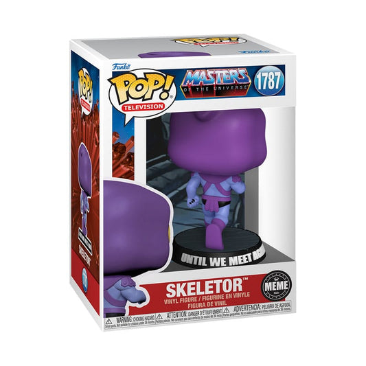 Masters of the Universe POP! Animation Vinyl Figur Meme - Skeletor Running Away 9 cm