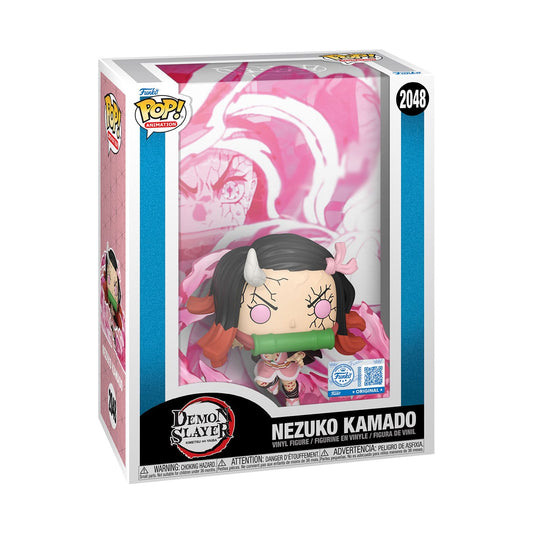Demon Slayer: Kimetsu no Yaiba POP! Animation Cover Vinyl Figur Nezuko 9 cm