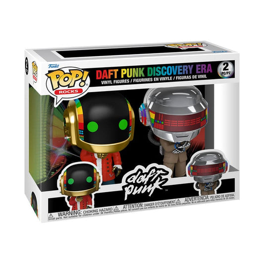Daft Punk POP! Rocks Vinyl Figuren 2er-Pack Discovery 9 cm