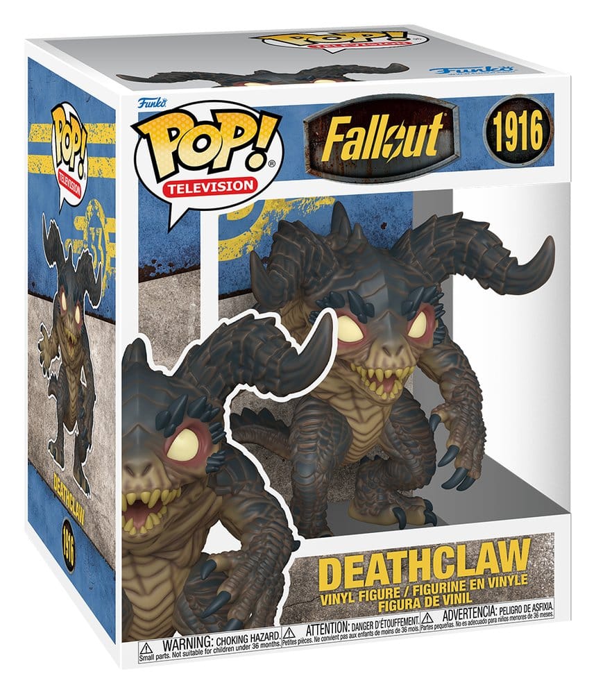 Fallout Super Sized POP! Television Vinyl Figur Deathclaw 15 cm