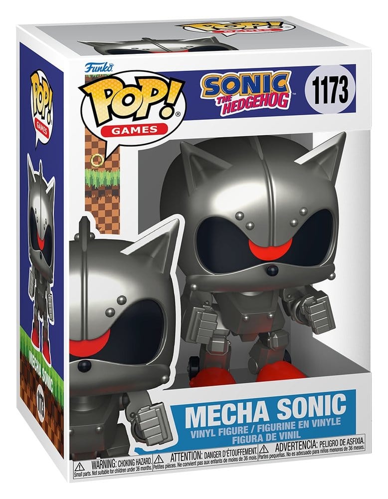 Sonic - The Hedgehog POP! Movies Vinyl Figuren Mecha Sonic 9 cm