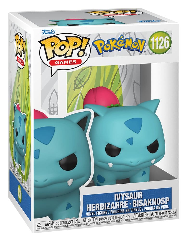 Pokémon POP! Games Vinyl Figur Ivysaur 9 cm