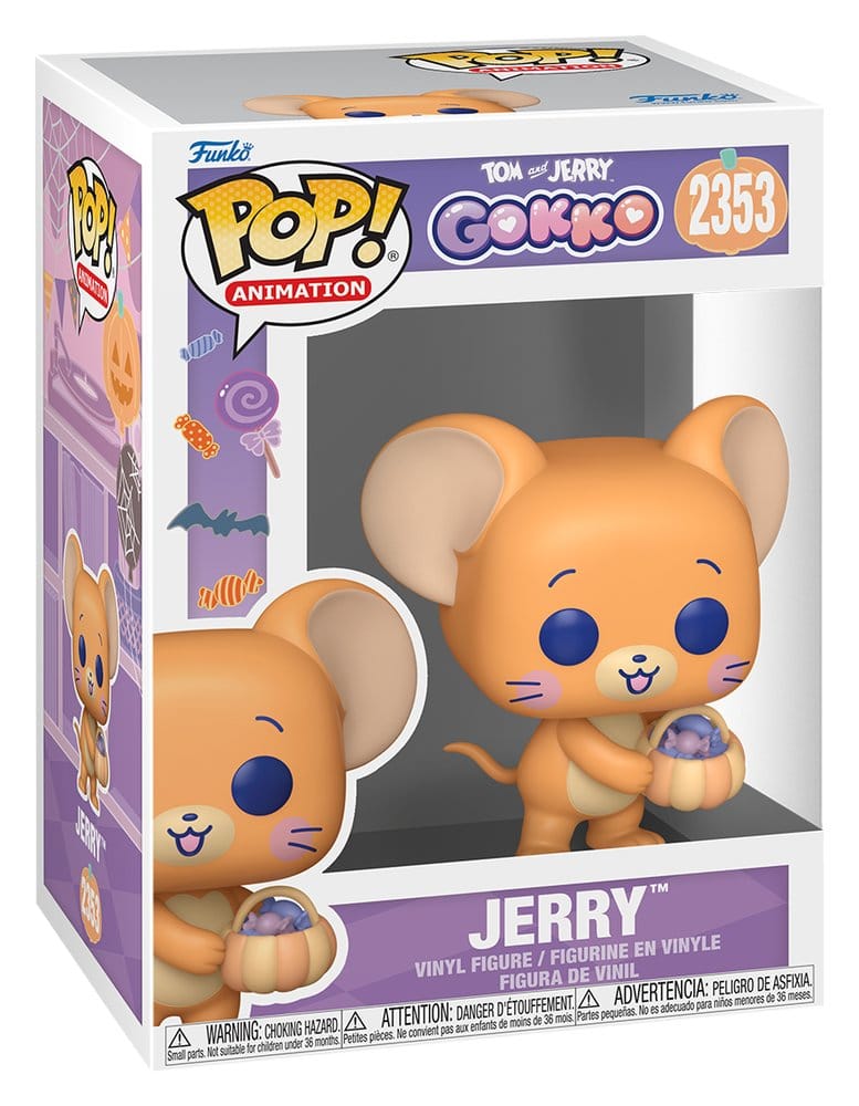 Tom & Jerry Gokko POP! Animation Vinyl Figur Jerry 9 cm