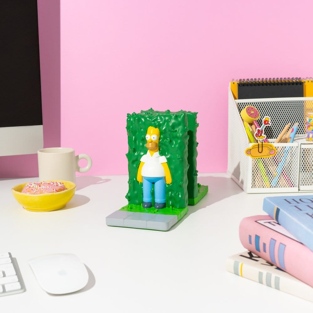 Die Simpsons Buchstützen Homer Busch 17 cm