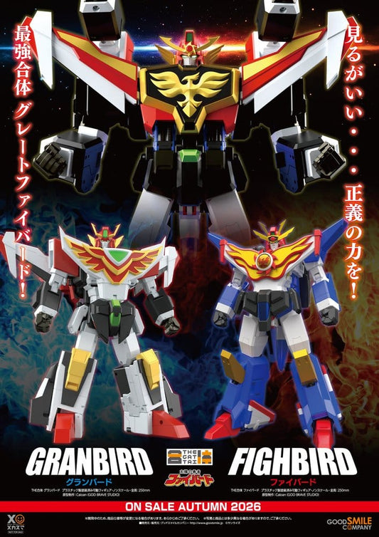 The Brave Fighter of Sun Fighbird Actionfigur The Gattai Granbird 25 cm