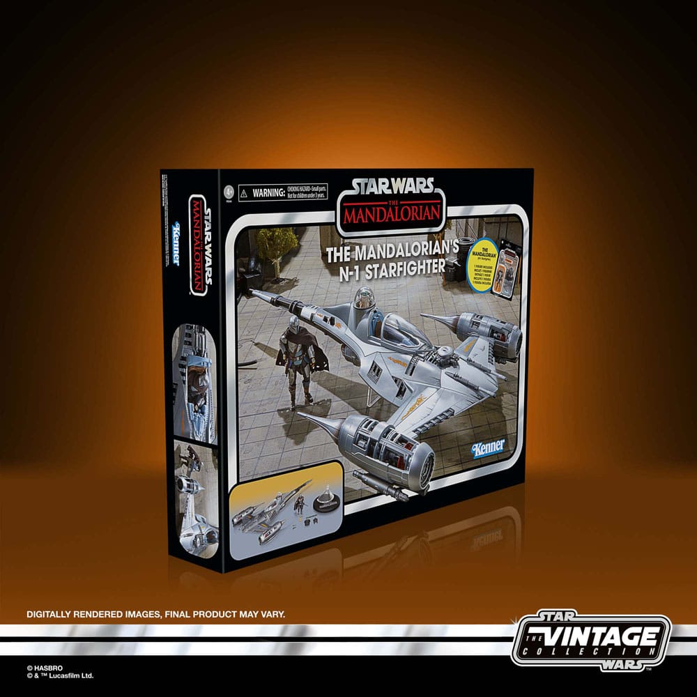 Star Wars The Mandalorian Vintage Collection Fahrzeug The Mandalorian's N-1 Starfighter
