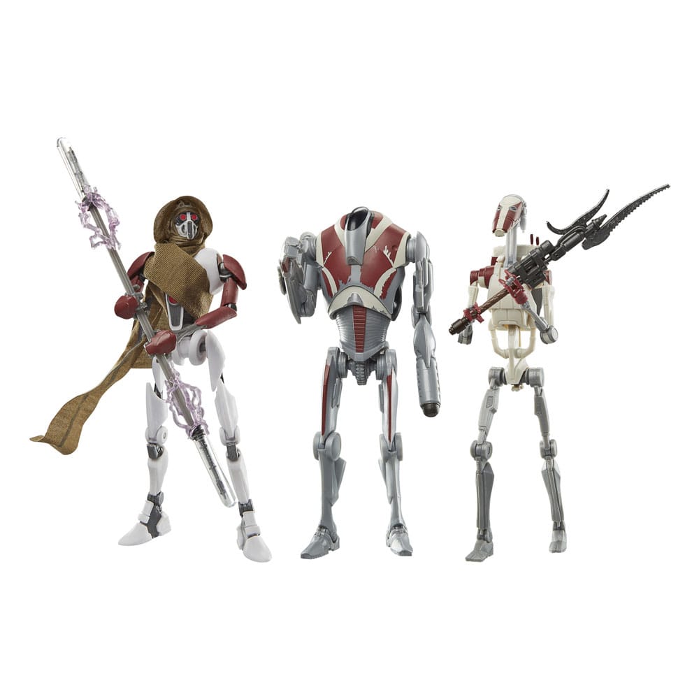 Star Wars Jedi: Survivor Black Series Actionfiguren 3er-Pack Magna Guard, Super Battle Droid & Battle Droid