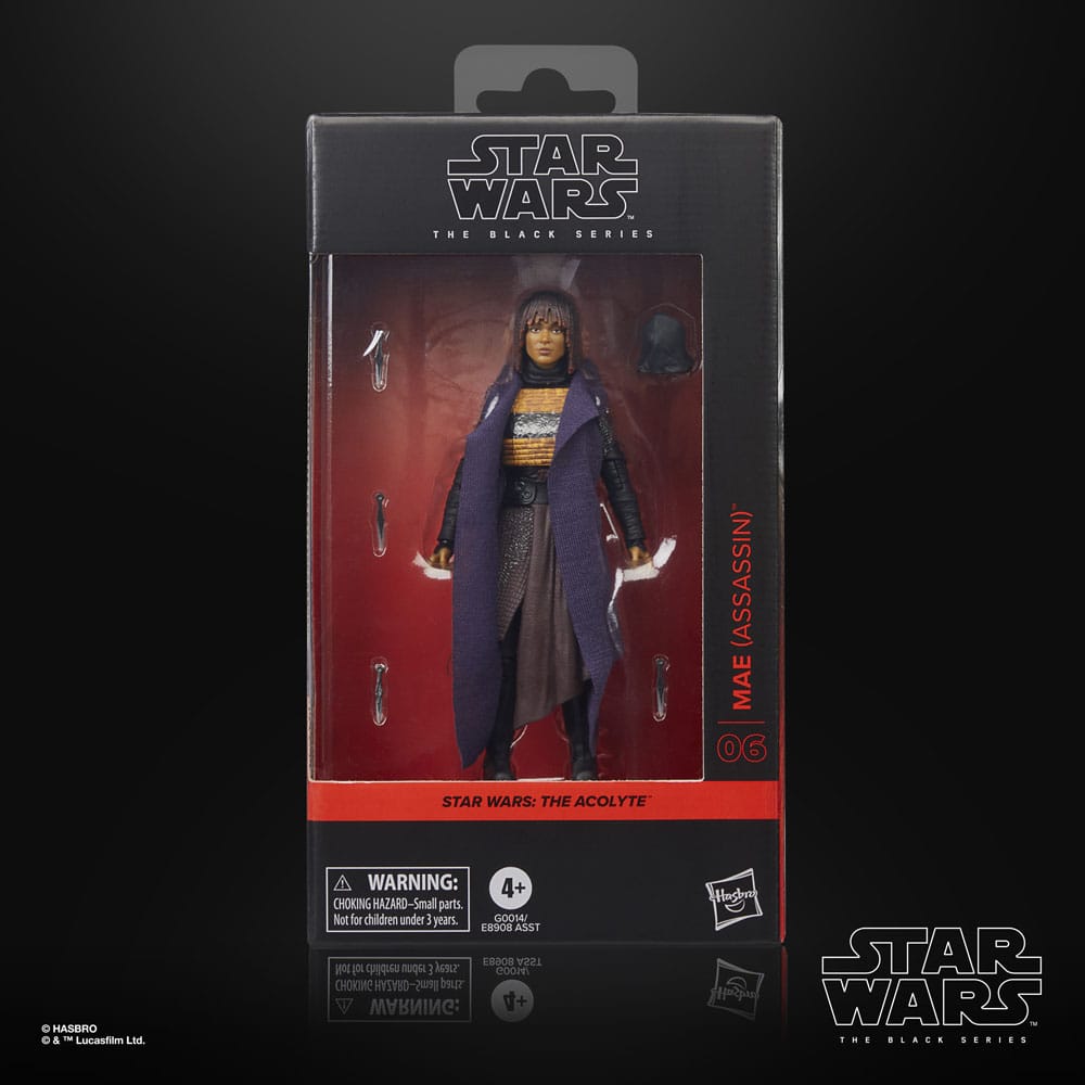 Star Wars: The Acolyte Black Series Actionfigur Mae (Assassin) 15 cm