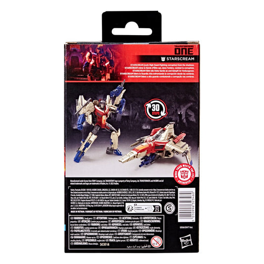 Transformers One Studio Series Deluxe Class Actionfigur Starscream 11 cm