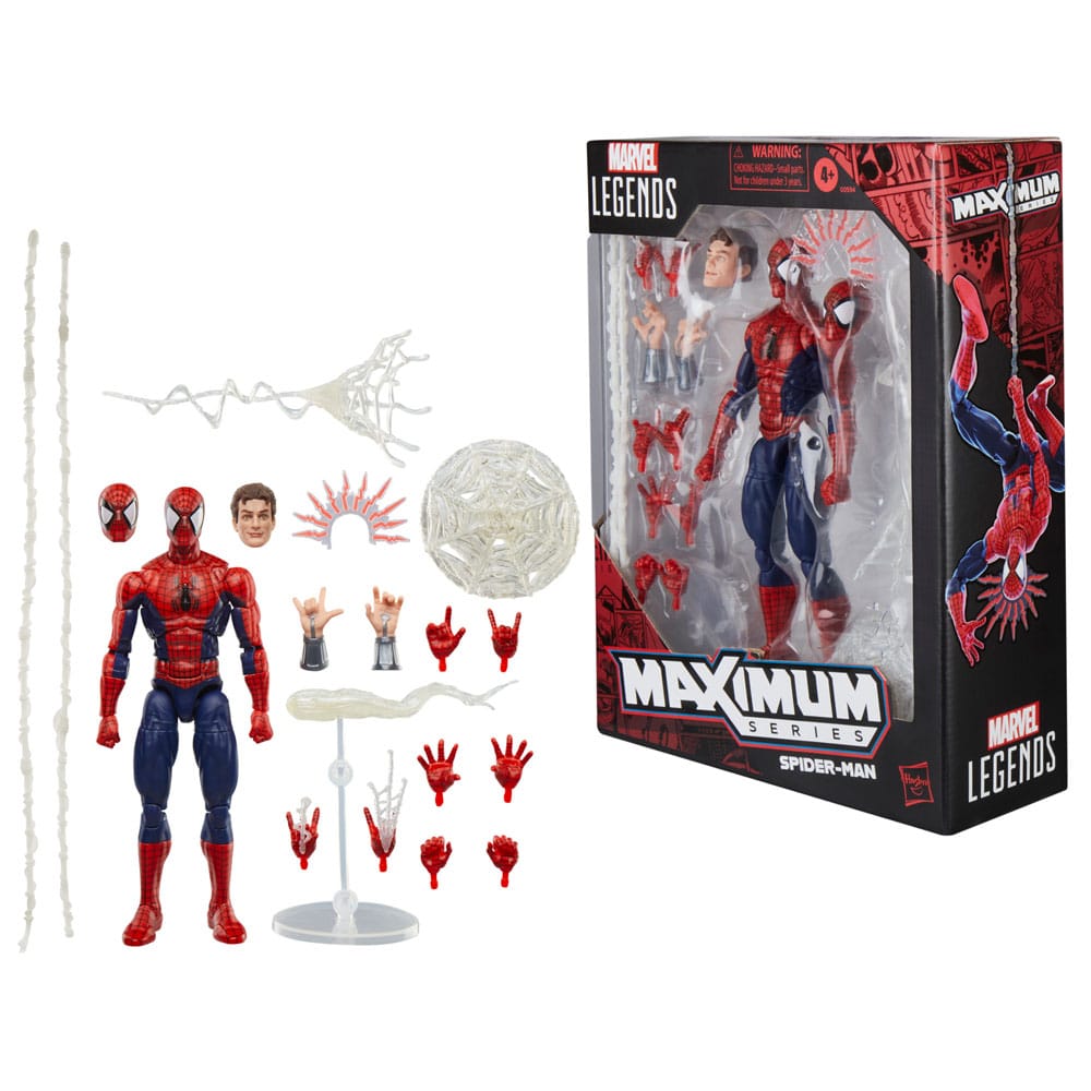 Marvel Legends Maximum Series Actionfigur Spider-Man 15 cm