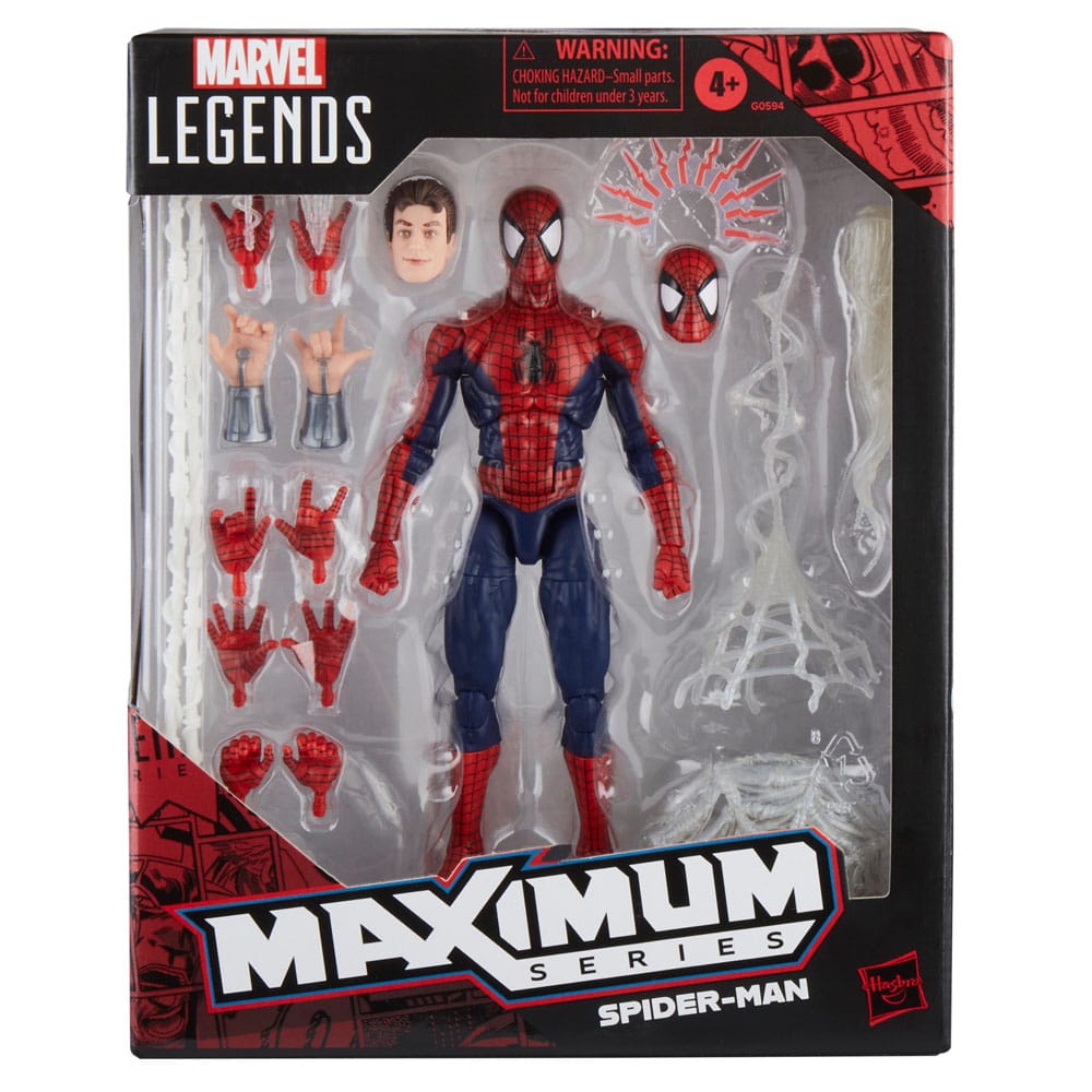 Marvel Legends Maximum Series Actionfigur Spider-Man 15 cm