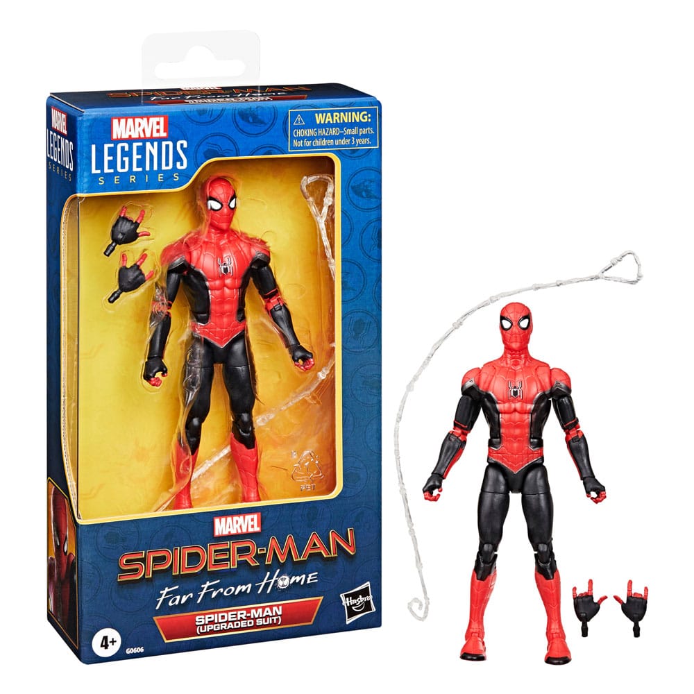 Spider-Man: Far From Home Marvel Legends Actionfigur Spider-Man (Upgraded Suit) 15 cm