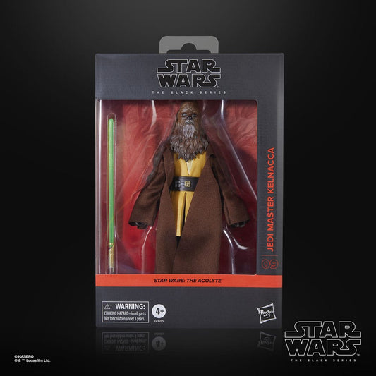 Star Wars: The Acolyte Black Series Actionfigur Jedi Master Kelnacca 15 cm