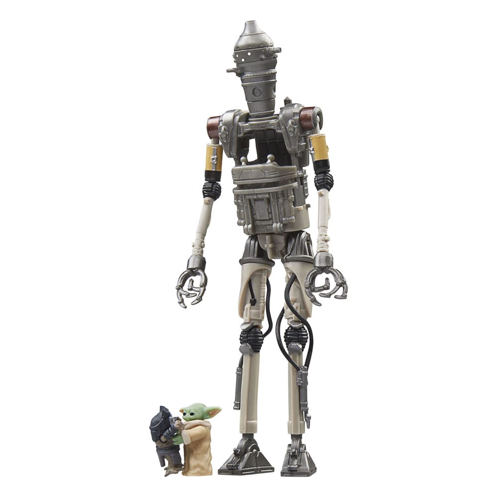 Star Wars: The Mandalorian Vintage Collection Actionfiguren 3er-Pack IG-12, Grogu & Anzellan 10 cm