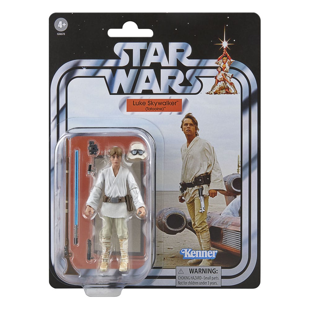 Star Wars Episode IV Vintage Collection Fahrzeug mit Actionfigur Landspeeder & Luke Skywalker (Tatooine)