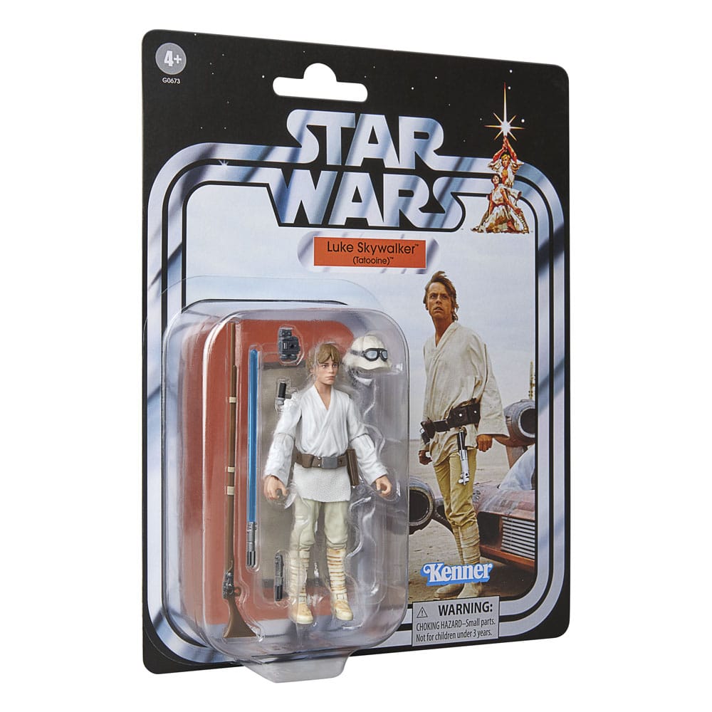 Star Wars Episode IV Vintage Collection Fahrzeug mit Actionfigur Landspeeder & Luke Skywalker (Tatooine)