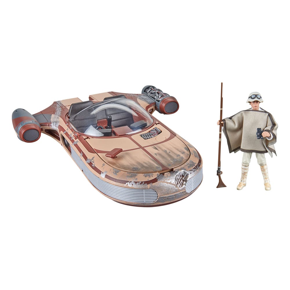 Star Wars Episode IV Vintage Collection Fahrzeug mit Actionfigur Landspeeder & Luke Skywalker (Tatooine)