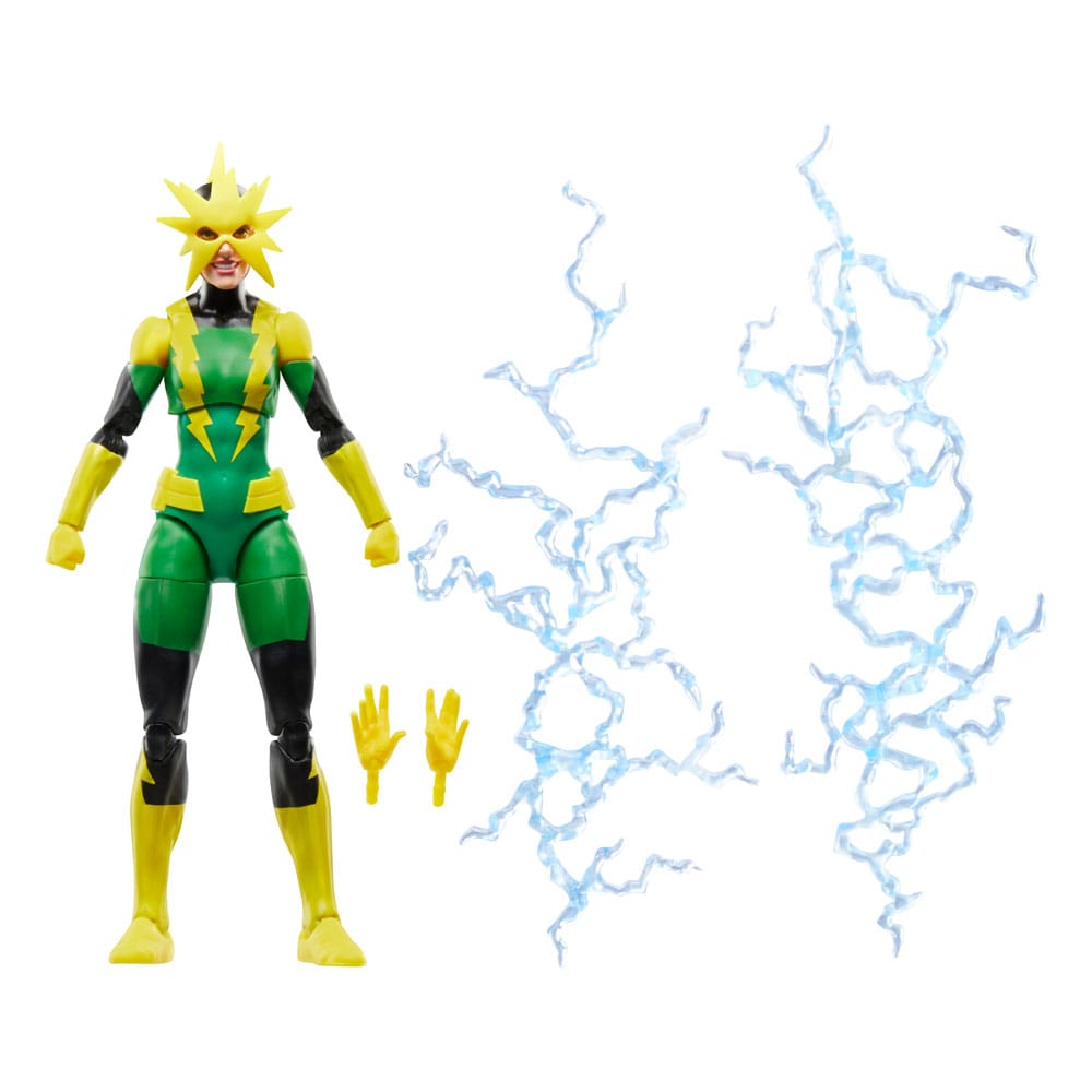 Spider-Man Marvel Legends Retro Actionfigur Electro (Francine Frye) 15 cm