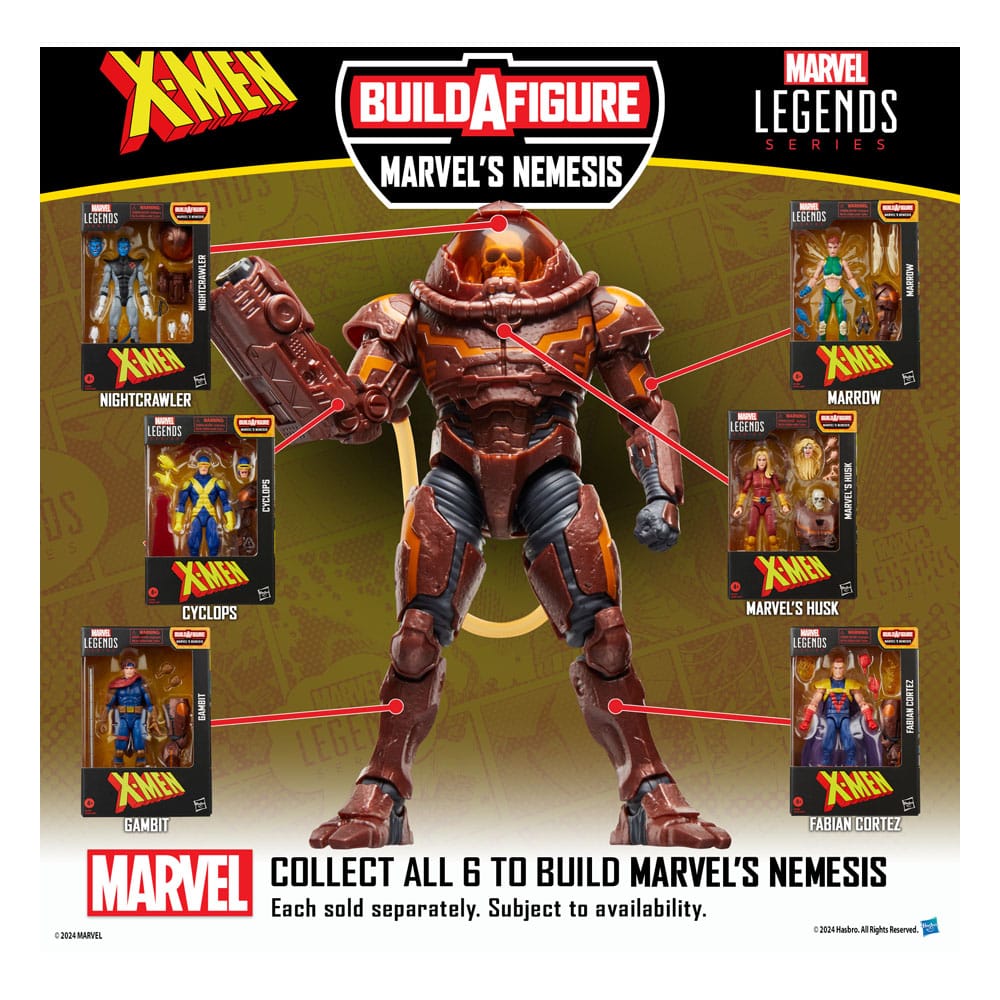 X-Men Marvel Legends Actionfigur Gambit (BAF: Marvel's Nemesis) 15 cm