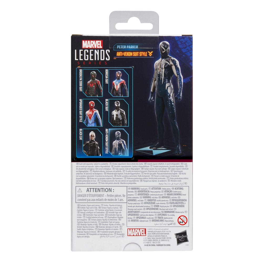 Spider-Man 2 Marvel Legends Gamerverse Actionfigur Peter Parker (Anti-Venom Suit Style) 15 cm