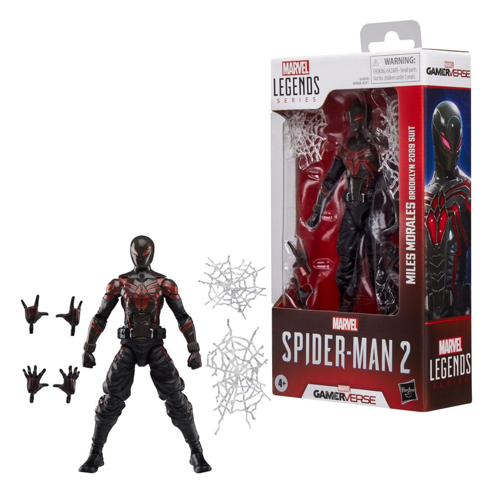 Spider-Man 2 Marvel Legends Gamerverse Actionfigur Miles Morales (Brooklyn 2099 Suit) 15 cm