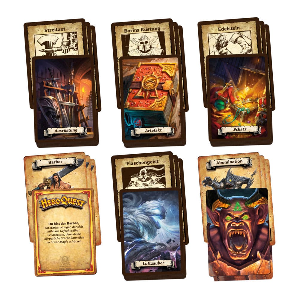 HeroQuest Brettspiel Der Aufbruch *Deutsche Version*