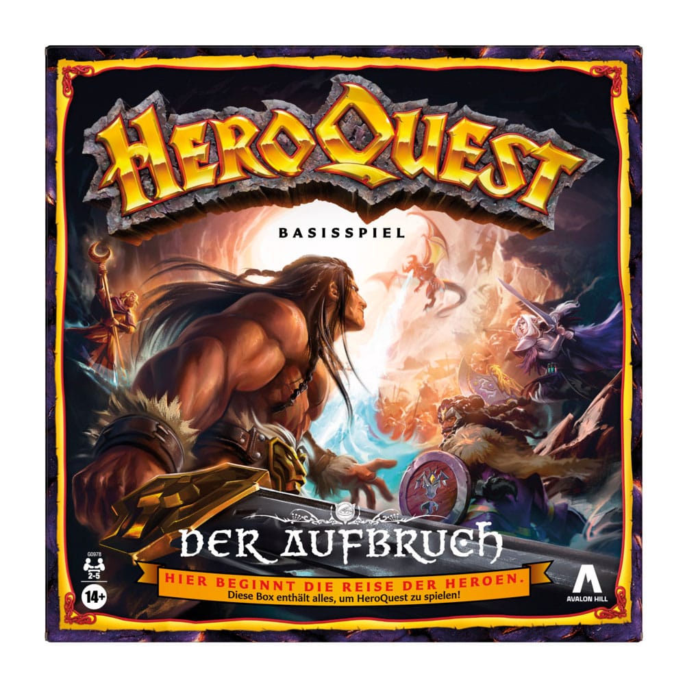 HeroQuest Brettspiel Der Aufbruch *Deutsche Version*